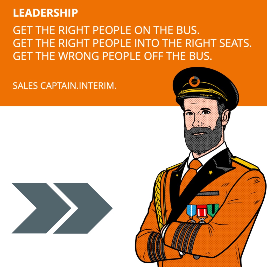 Get the right people on the bus