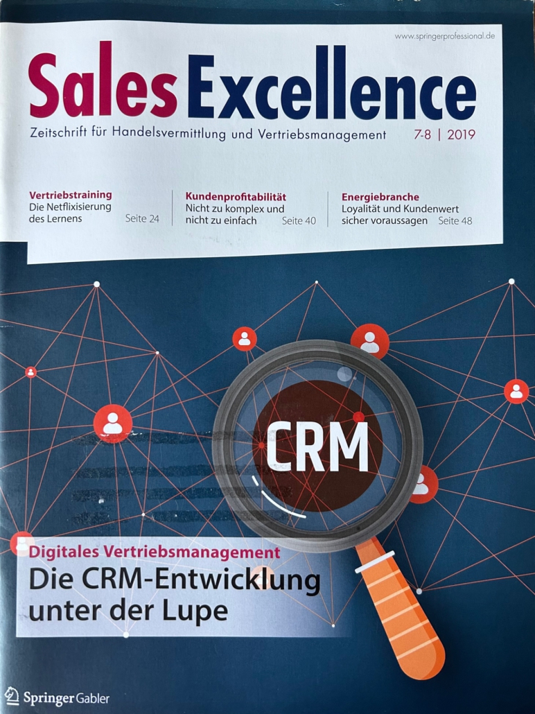 Neue Impulse durch Interim Sales Manager von: Ralf H. Komor  Erschienen in: Sales Excellence | Ausgabe 7-8/2019