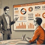 Geschäftsmann hört aufmerksam zu, um Kundenbedürfnisse im Value Selling zu verstehen.“