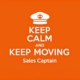 keep calm and keep moving