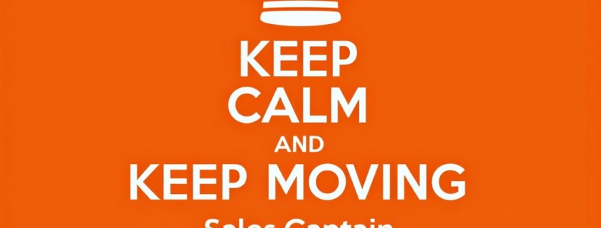 keep calm and keep moving